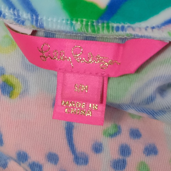 Lilly Pulitzer Super Soft Velour Elaine Robe  s/m - Picture 7 of 7
